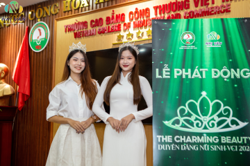 CHÍNH THỨC PHÁT ĐỘNG CUỘC THI “THE CHARMING BEAUTY – DUYÊN DÁNG NỮ SINH VCI 2024”