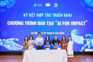 LỄ KÝ KẾT HỢP TÁC VÀ KHAI GIẢNG CHƯƠNG TRÌNH “AI FOR IMPACT” TẠI TRƯỜNG CAO ĐẲNG THƯƠNG MẠI VÀ DU LỊCH HÀ NỘI 